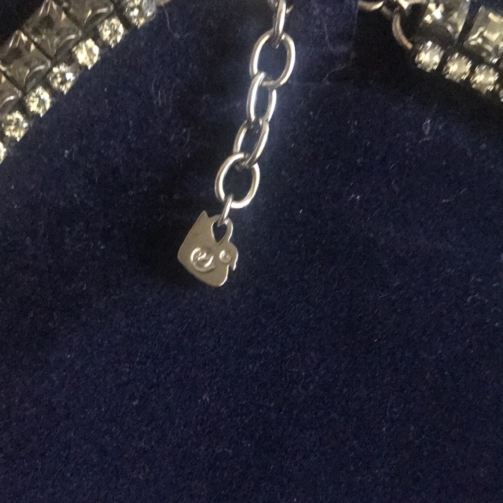 Authentic Swarovski Collar Necklace in black and gray. - Picture 11 of 13